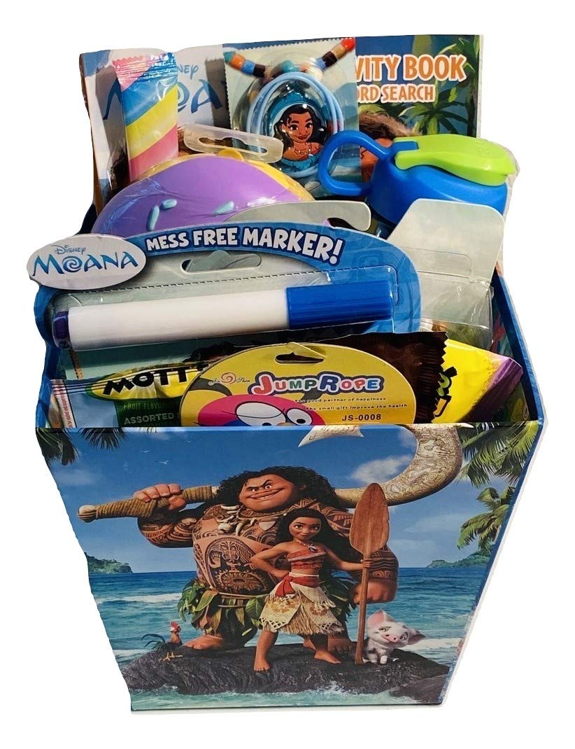 Buy Moana Themed Activity Gift Basket Bundle - Moana Word Search ...