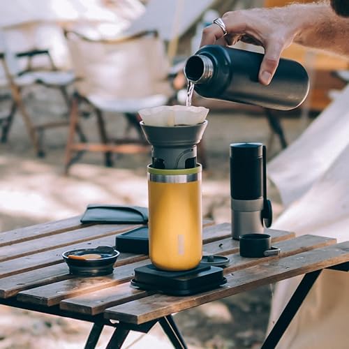Miniatura 4 de WACACO Cuppamoka & Octaroma Travel Coffee Bundle - Máquina portátil para verter con taza aislada al vacío
