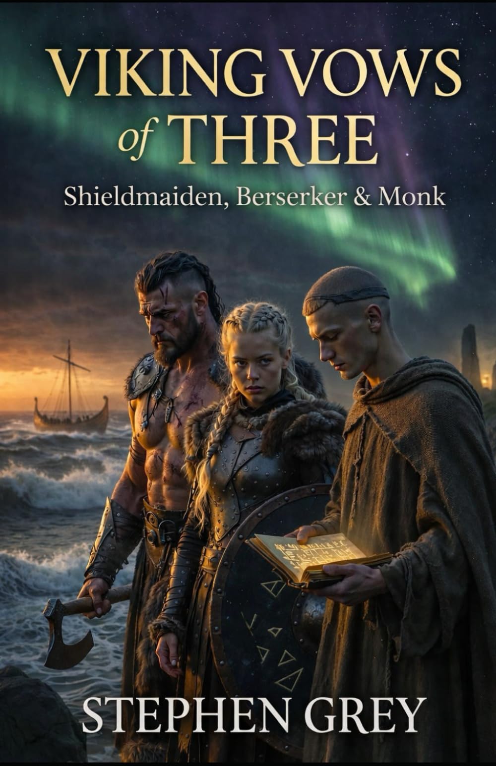 Viking Vows Of Three: Shieldmaiden, Berserker & Monk