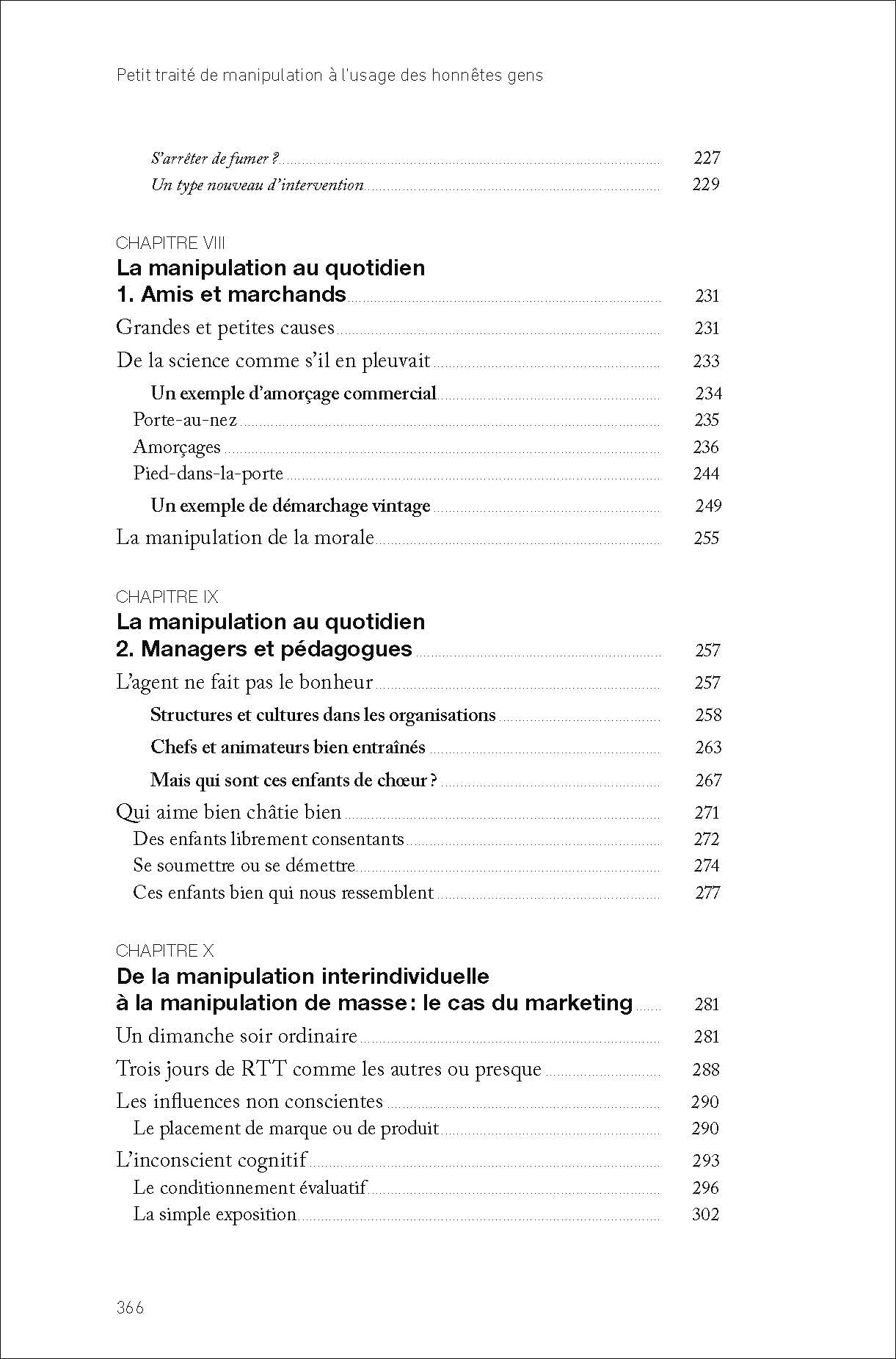 Petit traité de manipulation à l'usage des honnêtes gens: Nouvelle édition augmentée et actualisée