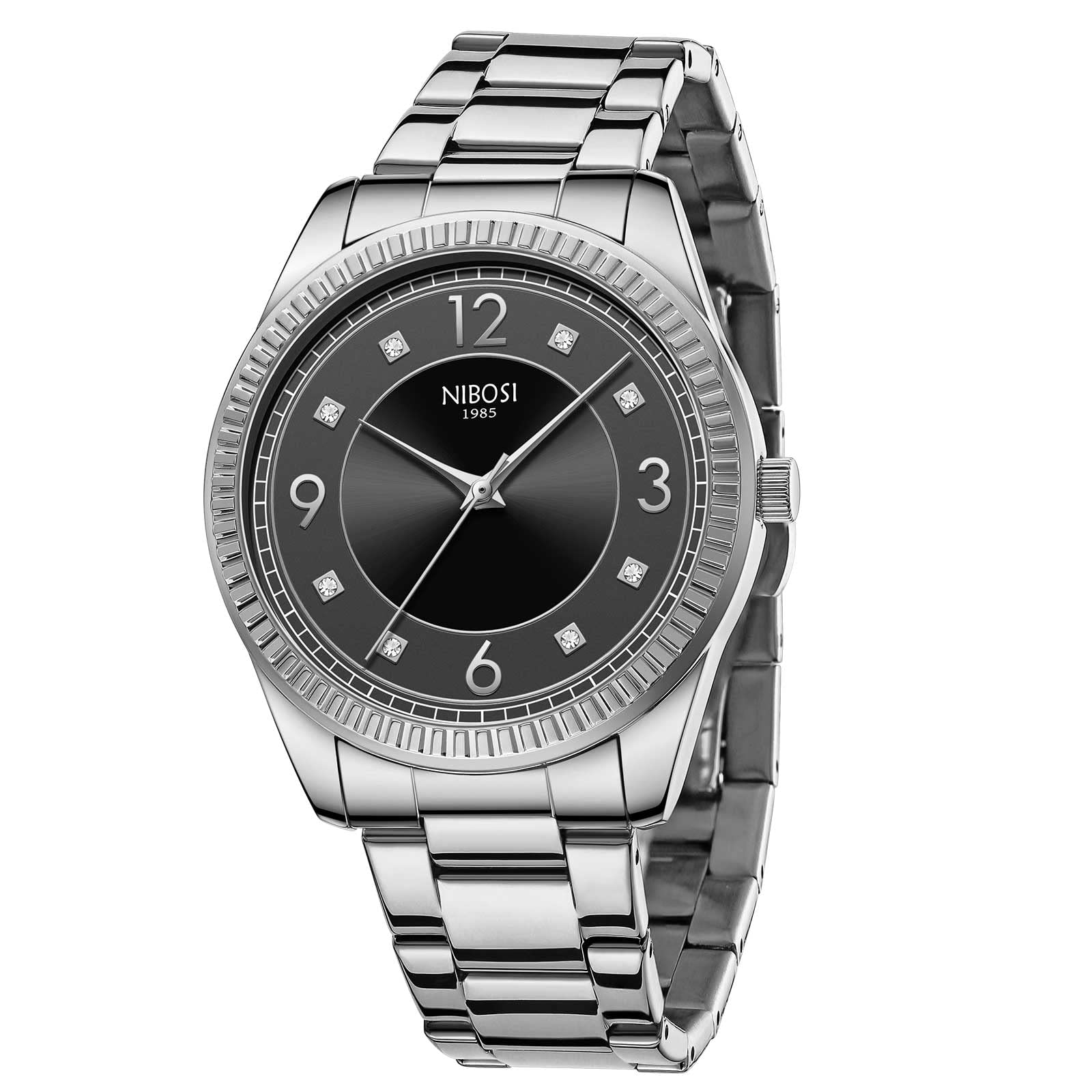 NIBOSI Mens Watches Analog Quartz Minimalism Diamond Dial Watches for Men Business Waterproof Stainless Steel Gold Casual Wristwatches (B0BX291RD4) Amazon Price History, Amazon Price Tracker