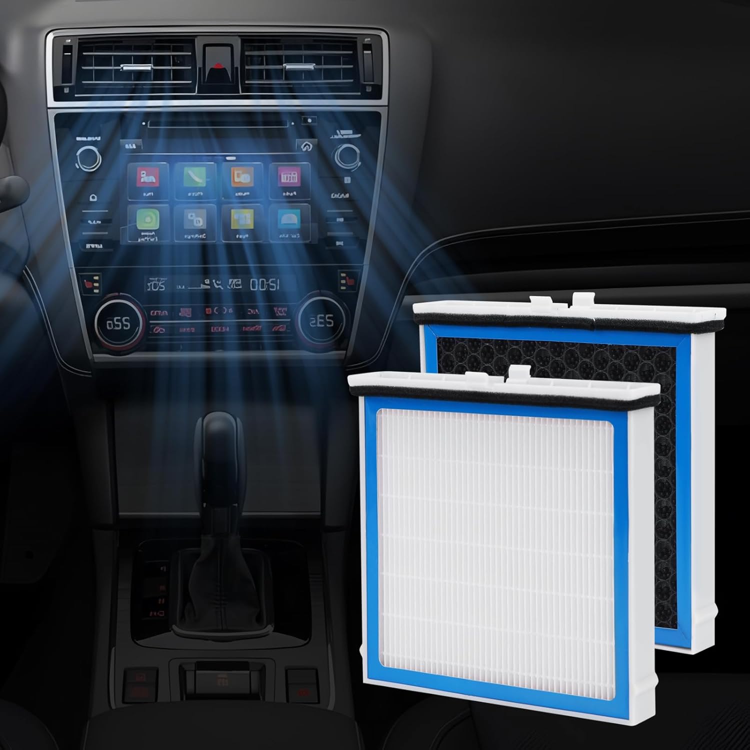 BDTS61J6X Premium Cabin Air Filter Compatible with Mazda 3/ CX-30/ CX-50 (2019-2025) BDGF61J6X Passenger Compartment Activated Carbon AC Filter