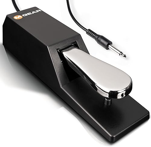 Miniatura 9 de Alesis Recital Pro - Teclado de piano digital de 88 teclas con teclas ponderadas de acción martillo, 12 voces, pedal de apoyo M-Audio y auriculares