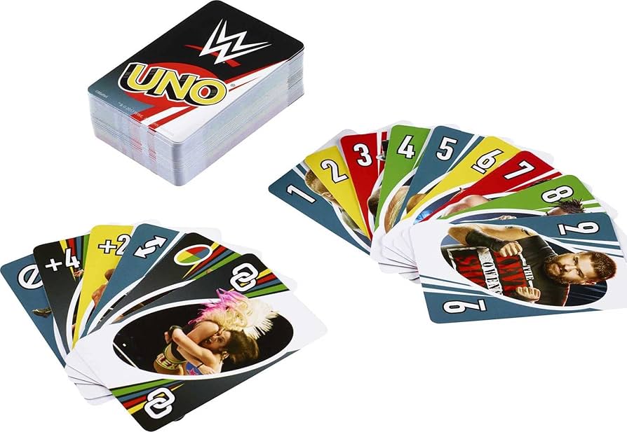 UNO: WWE - Card Game : Amazon.ca: Toys & Games