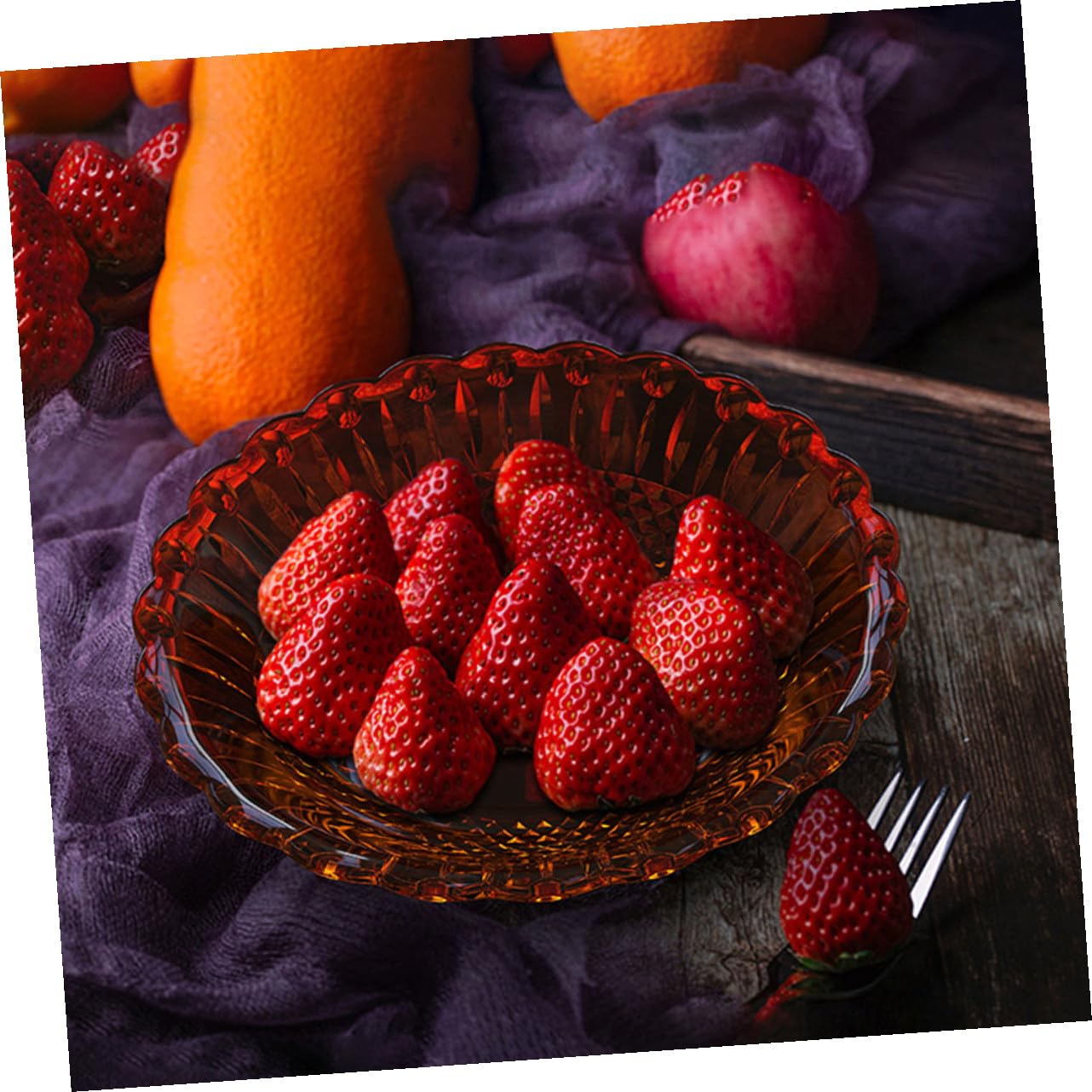 Molde de Silicona para Bandeja de Fruta DIY Molde para Platos Diseño de Encaje para Almacenamiento de Snacks Artesanal Reutilizable y Fácil de Limpiar