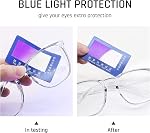 B.ANGEL Blue Light Blocking Glasses for Women and Men,Safety Glasses Anti Fog Clear Eye protective Goggles （Leopard Print）