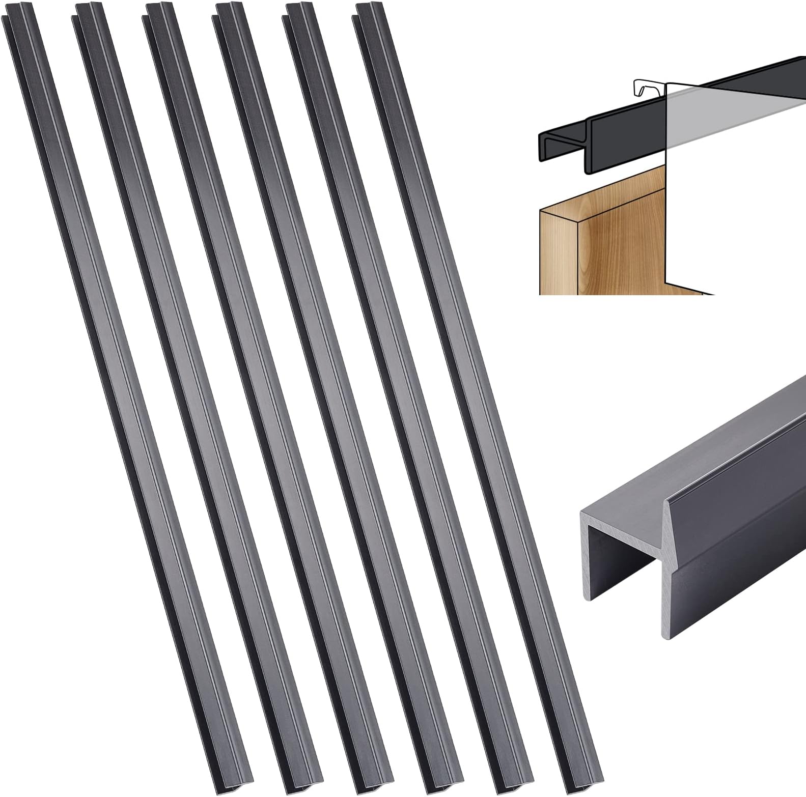 Hirsh Lateral File Rail For Front To Back Filing