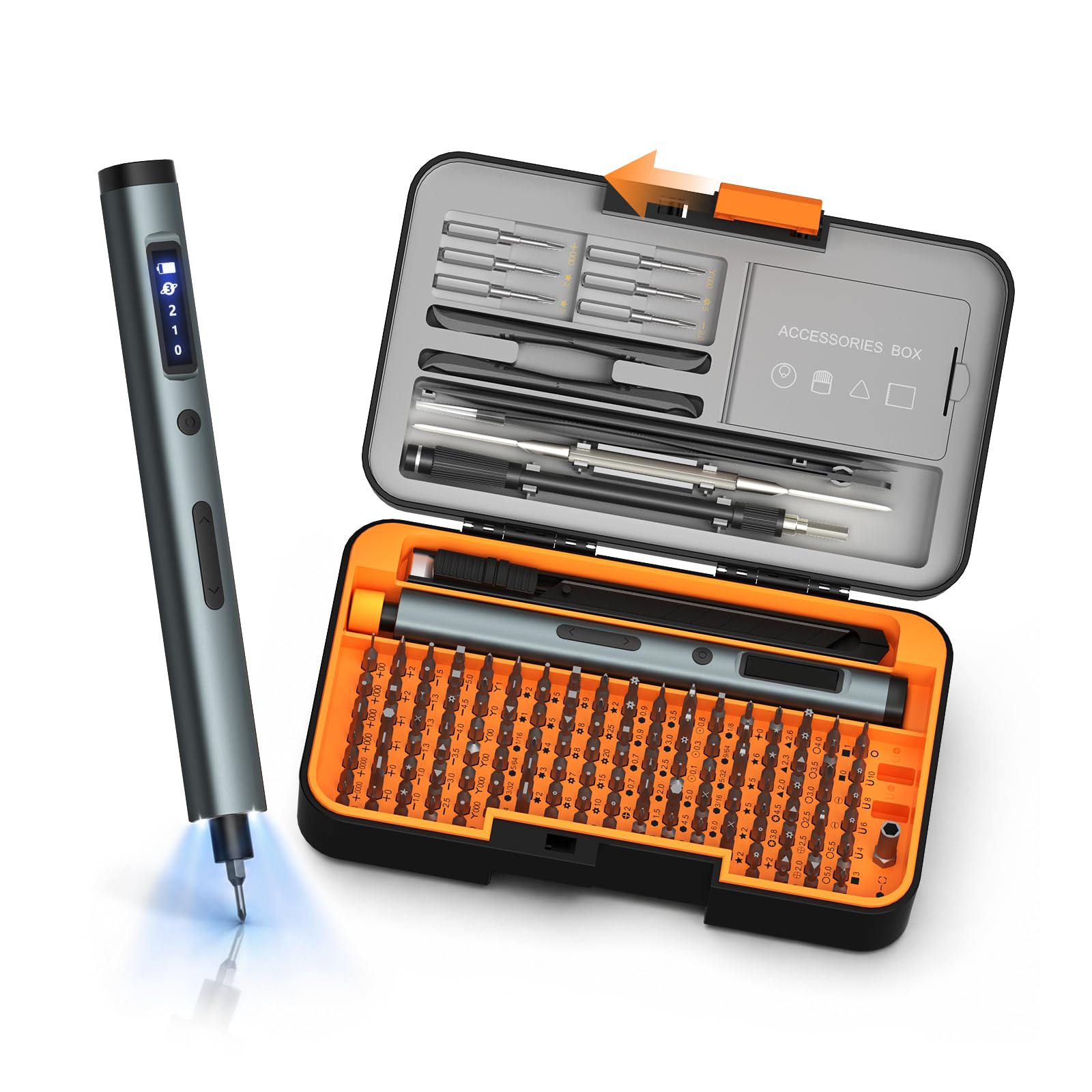 LIFEGOO 167 in 1 Electric Screwdriver Set
