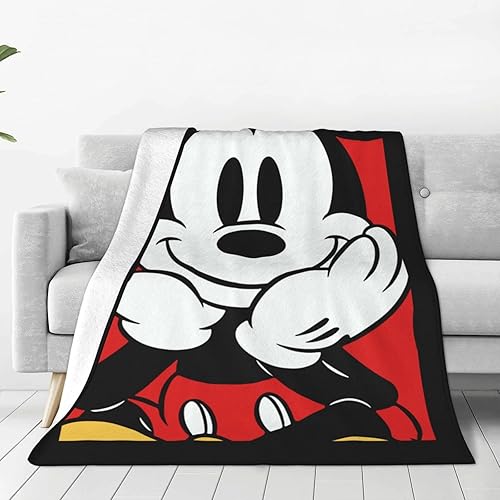 Manta de dibujos animados de anime, adecuada para sofá, sala de estar, cálida y suave, para niños, niñas, adolescentes y adultos
