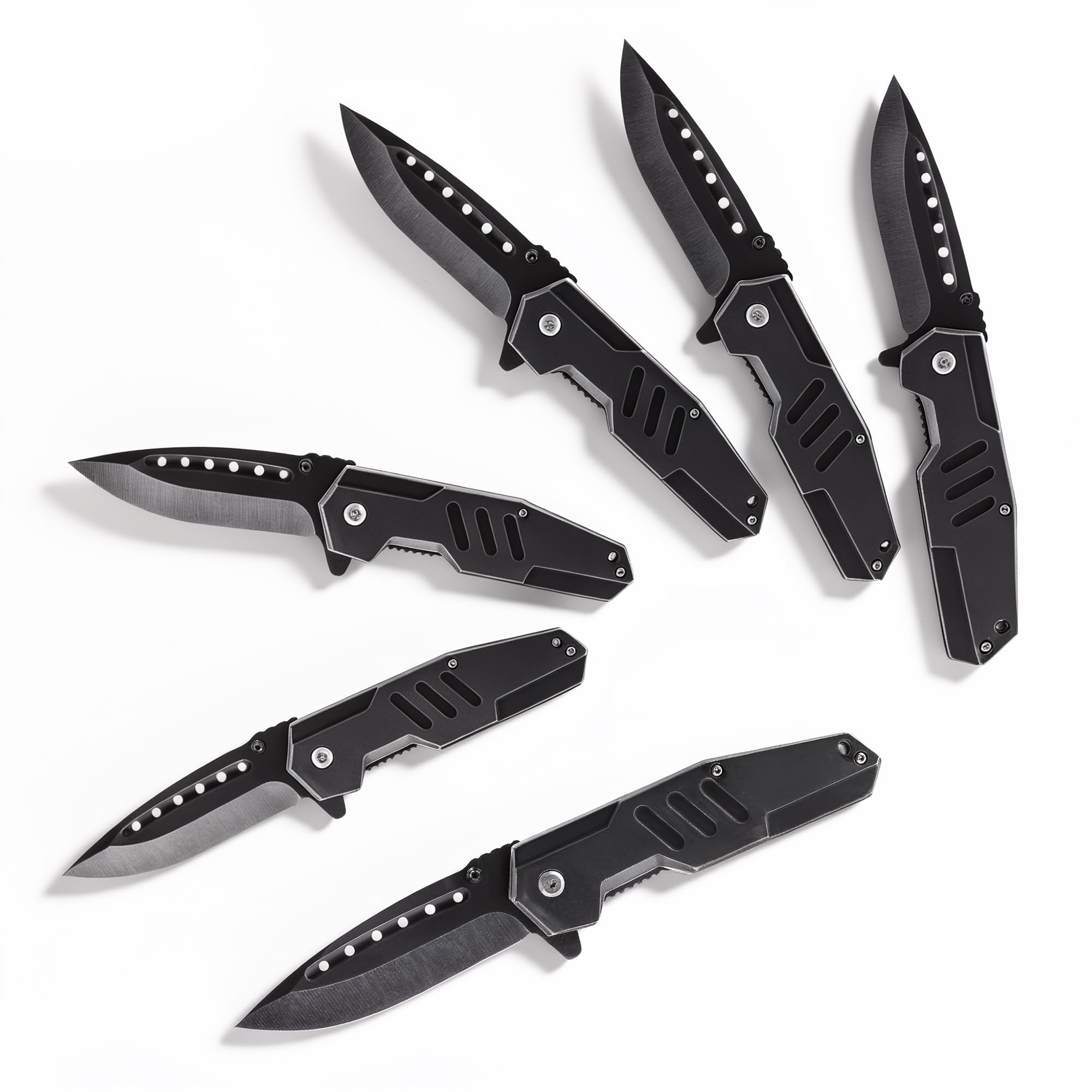 Amazon.com: Lichamp Folding Pocket Knife for Men, 6-Pack Folding