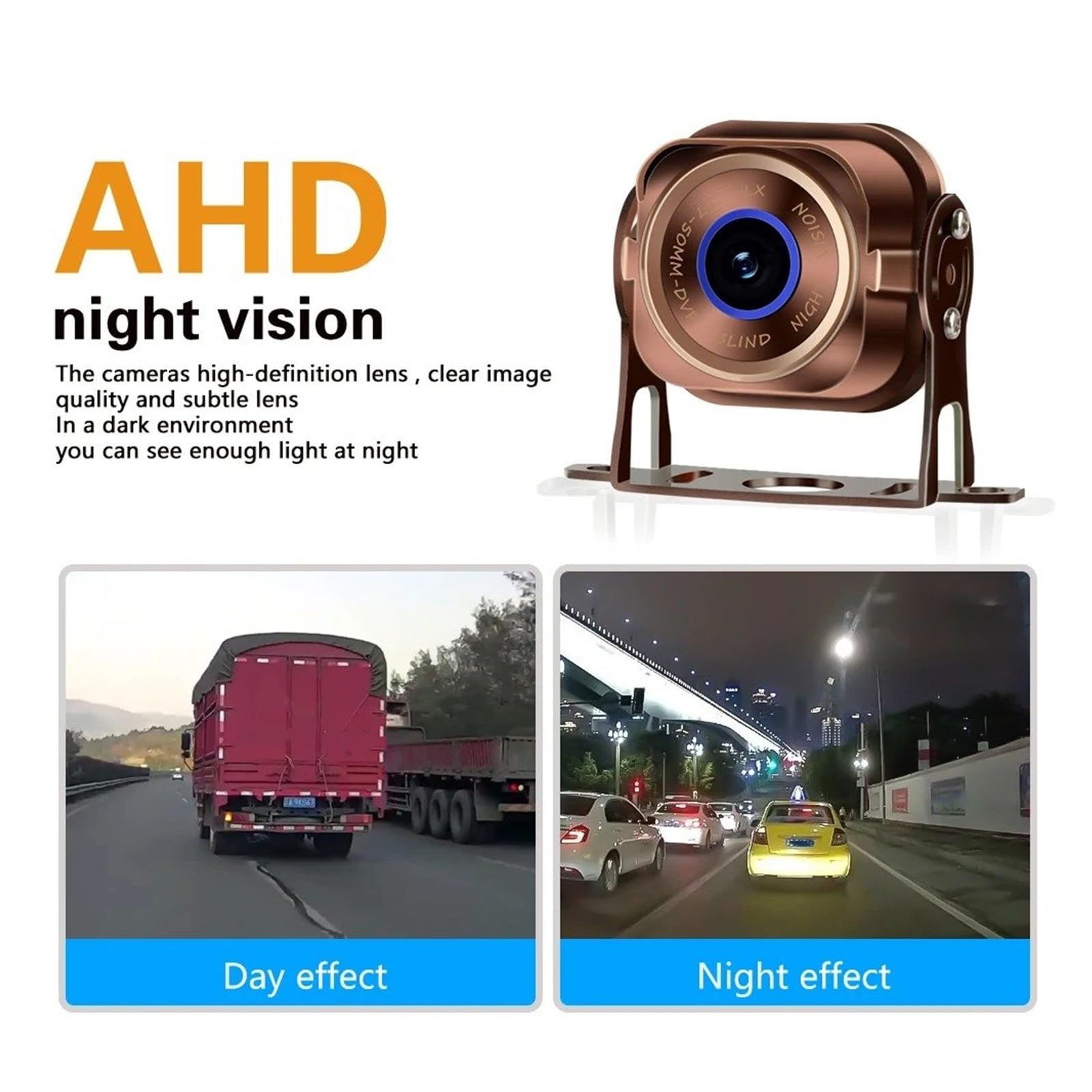 Rückfahrkamera Set 1080P AHD wasserdichte Rückansicht Rückfahrkamera Mit 4Pin Luftfahrt Verlängerung Video Kabel Nachtsicht Backup Kamera Für LKW Bus Rückfahrkameras(20m cam)