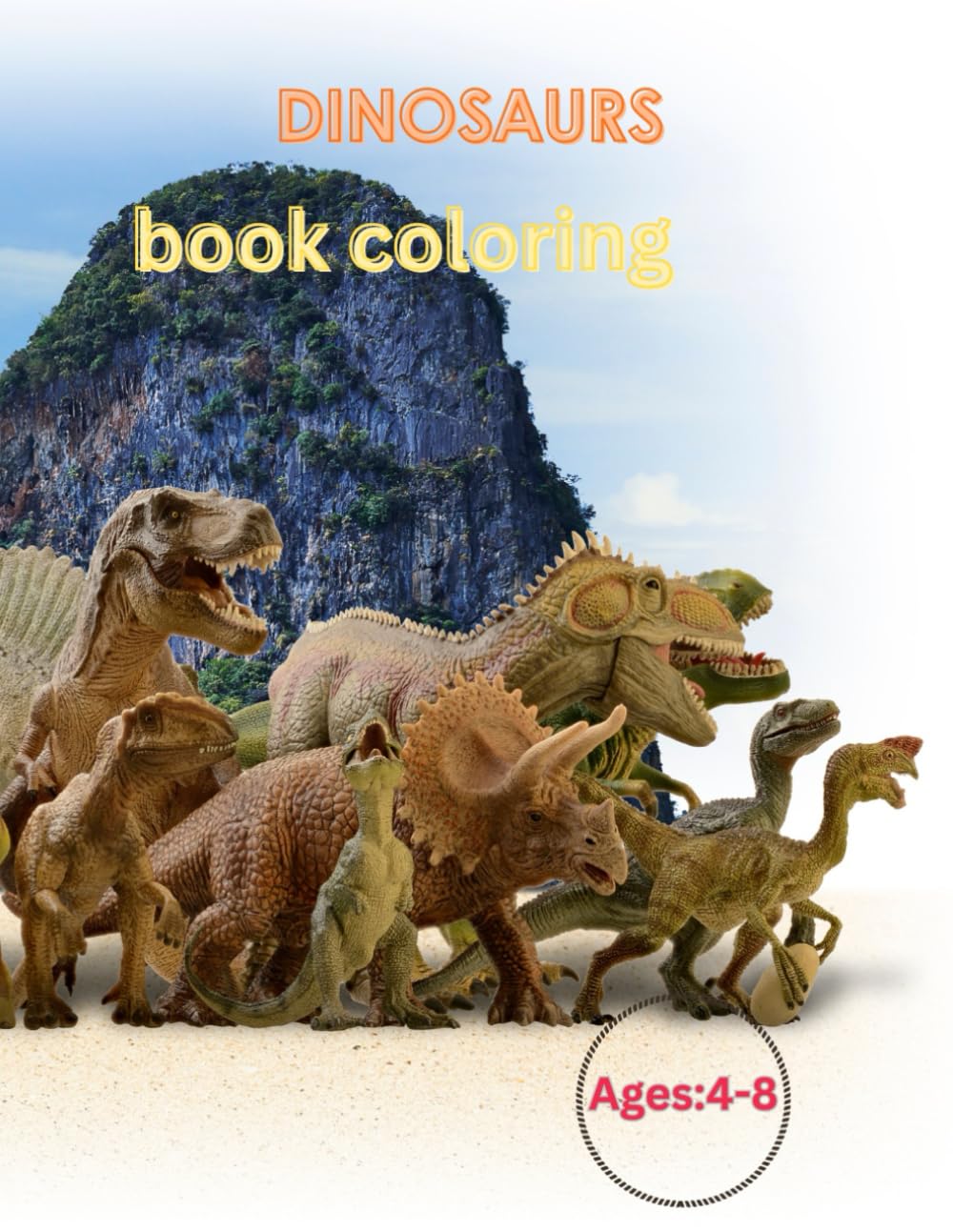 Who’s That Dinosaur? Coloring & Learning Book