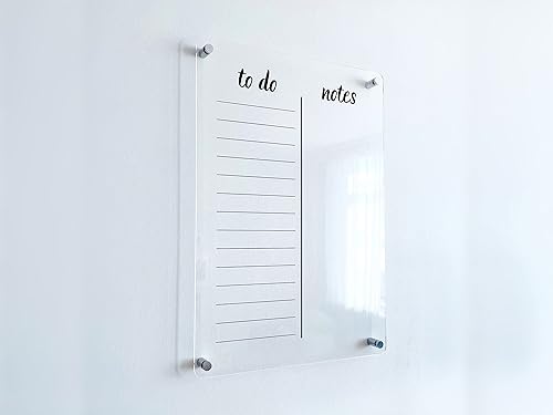 Miniatura 6 de PERSONALIZED To Do Planner Wall Calendar - Personalized Calendar 2024, Acrylic Calendar Dry Erase Calendar Dry Erase Board Weekly Calendar Family