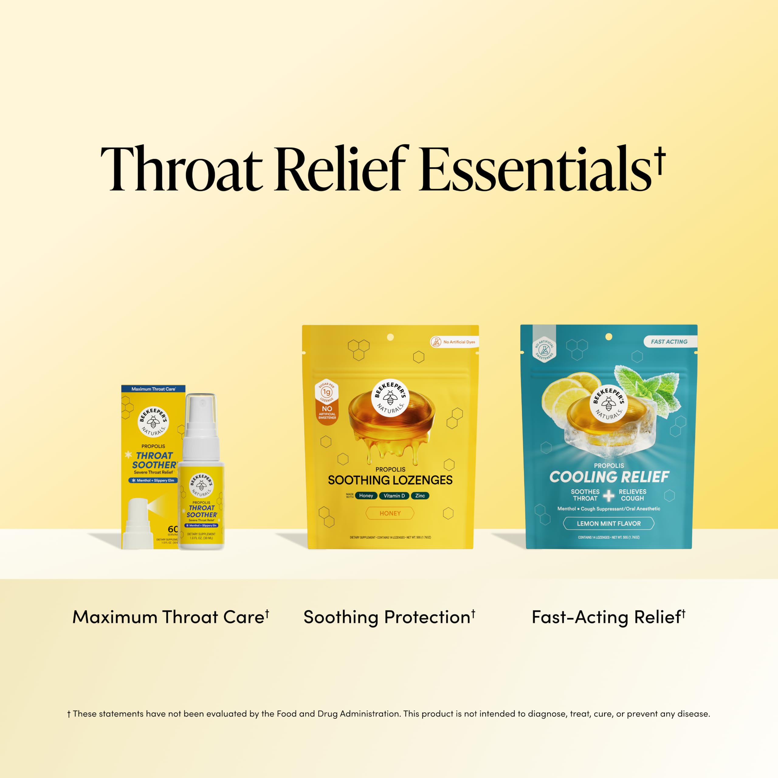 Beekeeper's Naturals Throat Soothing Honey Cough Drops, Elderberry 24 Ct — Amazon image 7