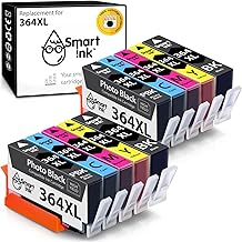 Smart Ink Compatible Ink Cartridge Replacement for HP 364 XL 364XL 10 Multipack (2PBK,2BK & 2C/M/Y high yield) for HP Photosmart 5520 5510 6520 7510 7520 6510 C6380 DeskJet 3520 3070A OfficeJet 4620