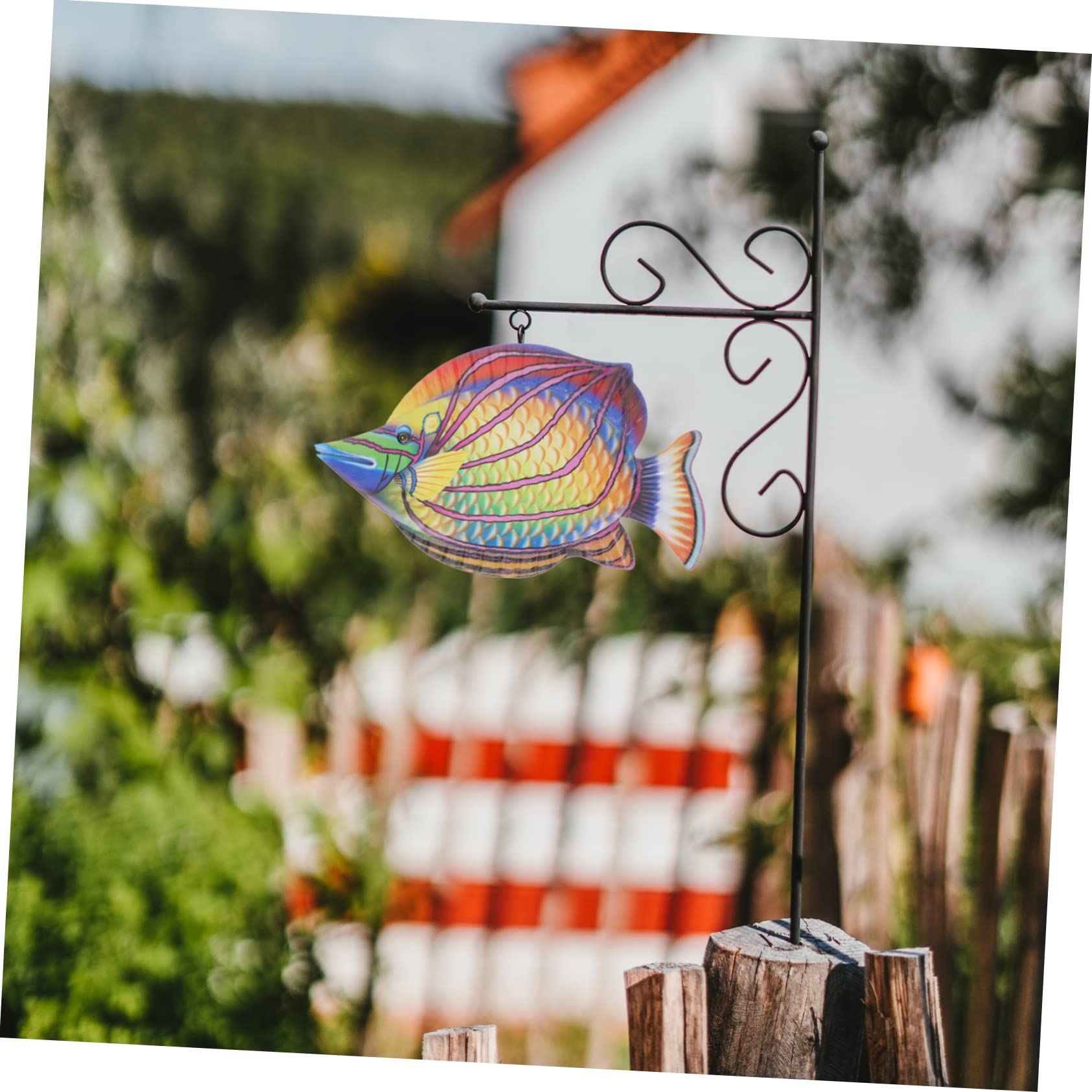 Amazon.co.jp: MUCKLILY 鉄 魚 装飾 魚 形 壁 吊り下げ