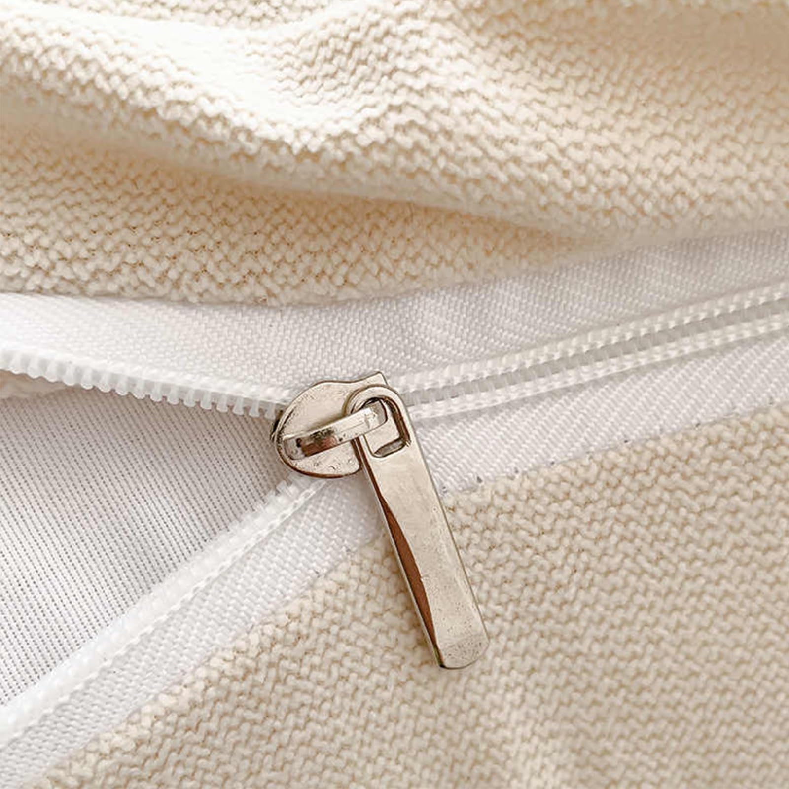 KKXXYQFC Grande Cuscino da Lettura con Fodera Sfoderabile Cuscino Triangolare per Schienale per Supporto Lombare Cuscino per Testiera a Cuneo per Divano Camera da Letto Beige 80x50x15 cm