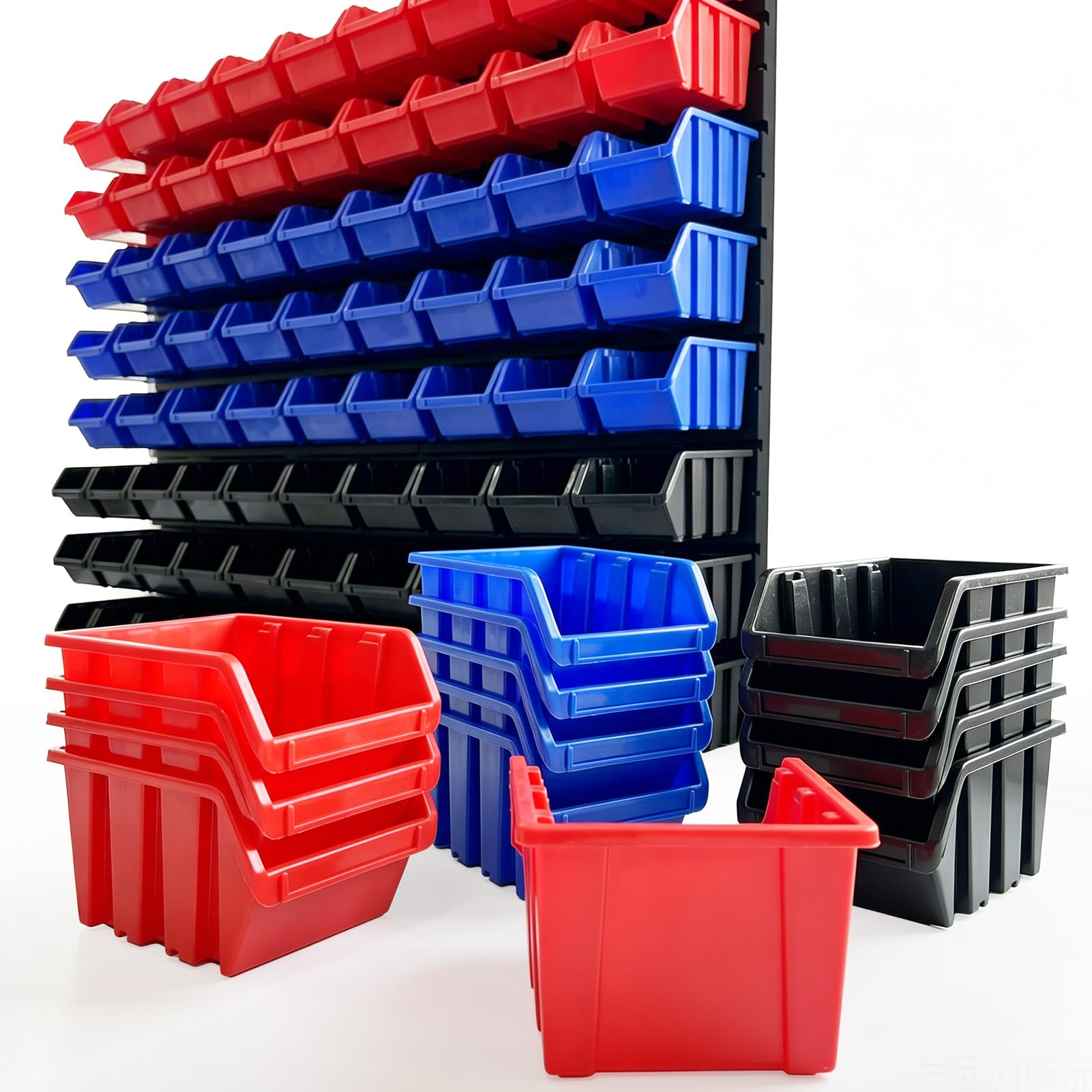 Matybobe Organizzatore da Parete per Attrezzi 94 Pezzi Contenitore (94pcs)