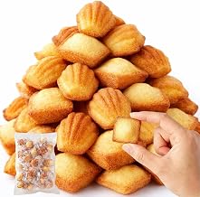 (100 Pieces) Moist Petit Financiers, Fluffy Petit Madeleines, 50 Pieces x 2 Set, with Cake Fork, Sweets, Petit Gift, Commercial Use