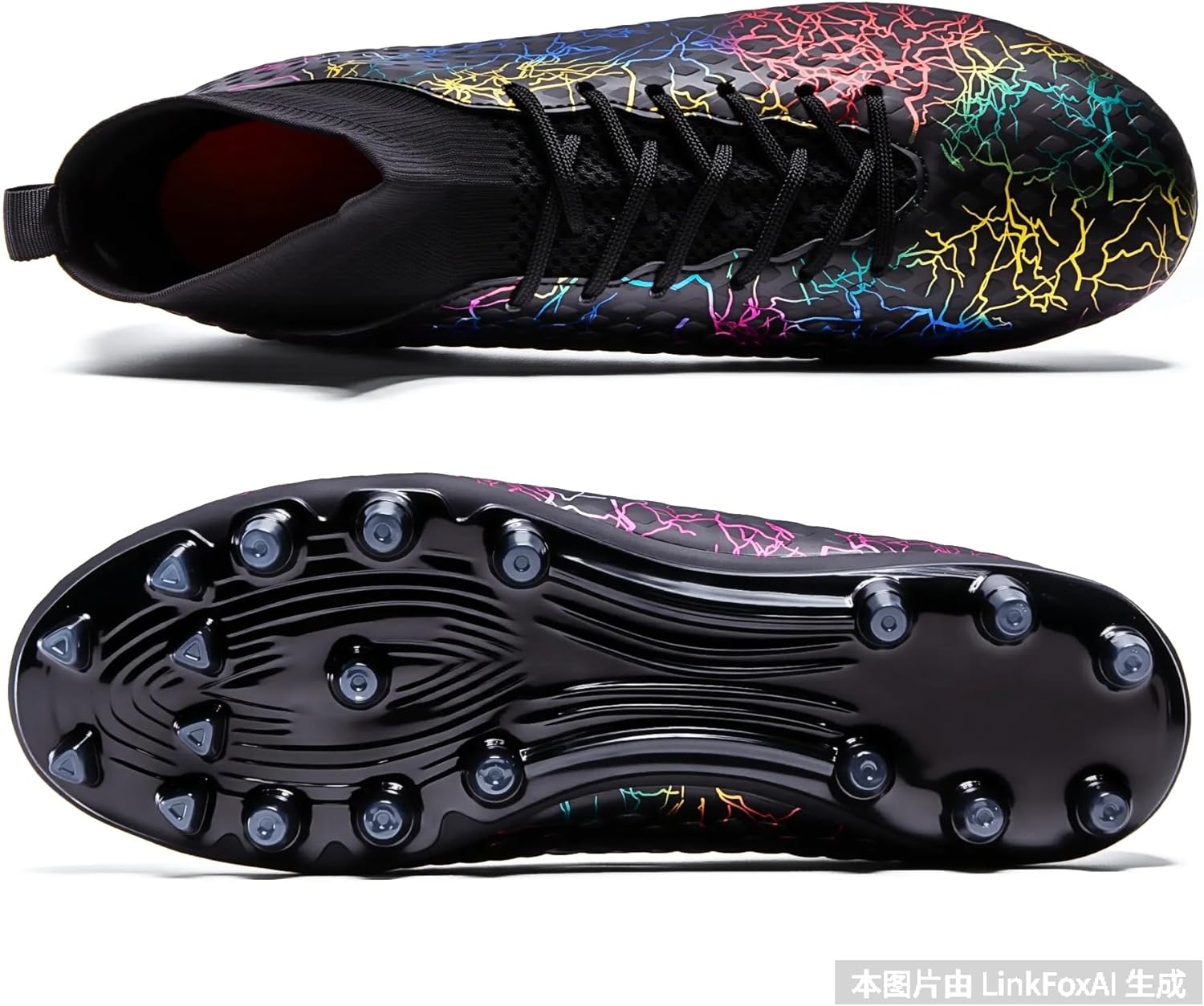 Soccer Cleats Unisex-Adult High-top Training Football Cleats - Image 7