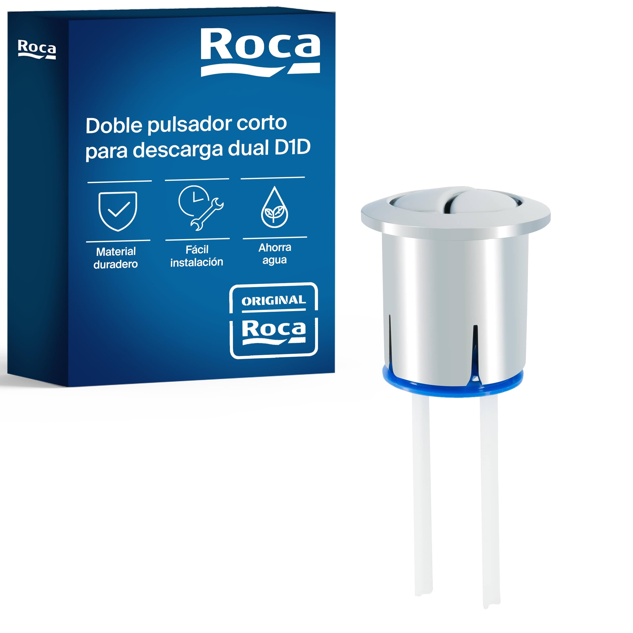 Roca - Kit G Pulsador doble C P/​Mec Desc D1D (AH0002100R)