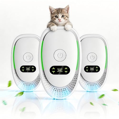 Air Ionizers 3 Pack, Small Negative Ion Air Purifiers for Home, Bedroom