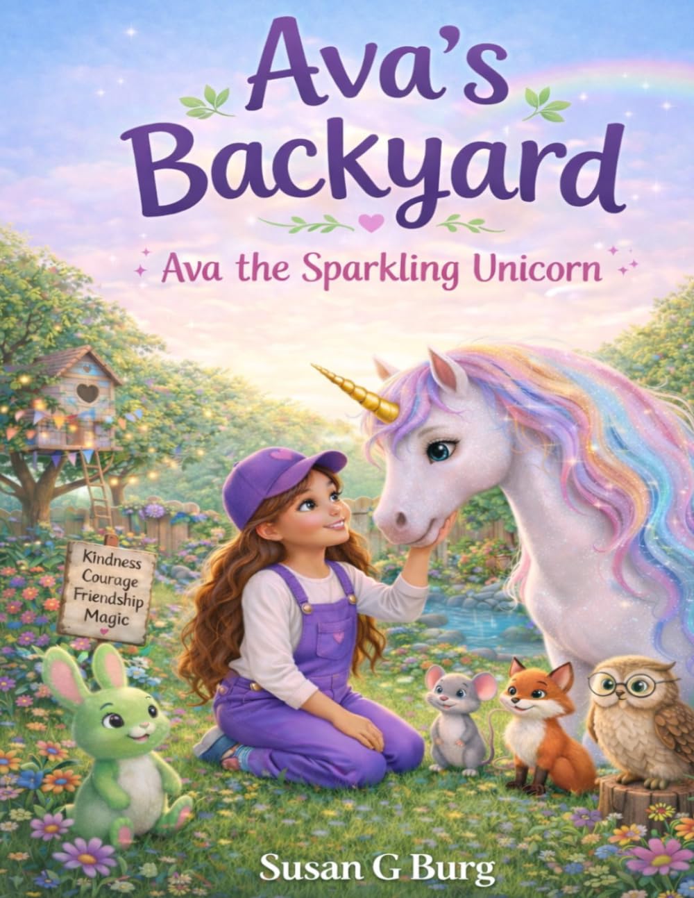 Ava's Backyard- Ava The Sparkling Unicorn