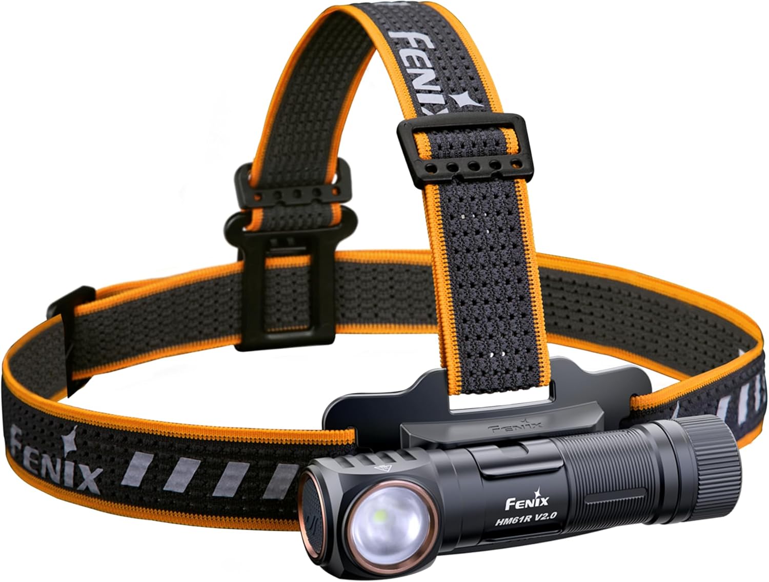 Fenix HM61R V2.0 Rechargeable Headlamp, 1600 Lumen L-Shape 90 Degree Right Angle Flashlight with White & Red Lights, with 2X ARB-L18 and LumenTac Organizer - Image 2