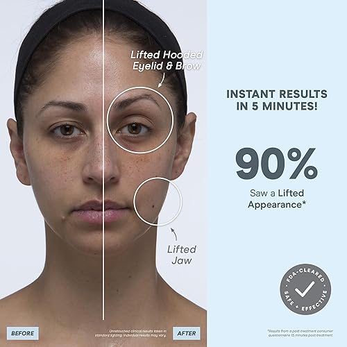 Miniatura 8 de NuFACE MINI Starter Kit  Petite Facial Toning Device with Aqua Gel Activator 169 Oz Silk Crème Activator 05 Oz  Clean Sweep Applicator Brush