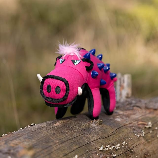 Foto 6 de 6 de GiGwi Wild Boar Extra Duraspikes - Juguete de Peluche para Perros de tamaño Mediano y Grande