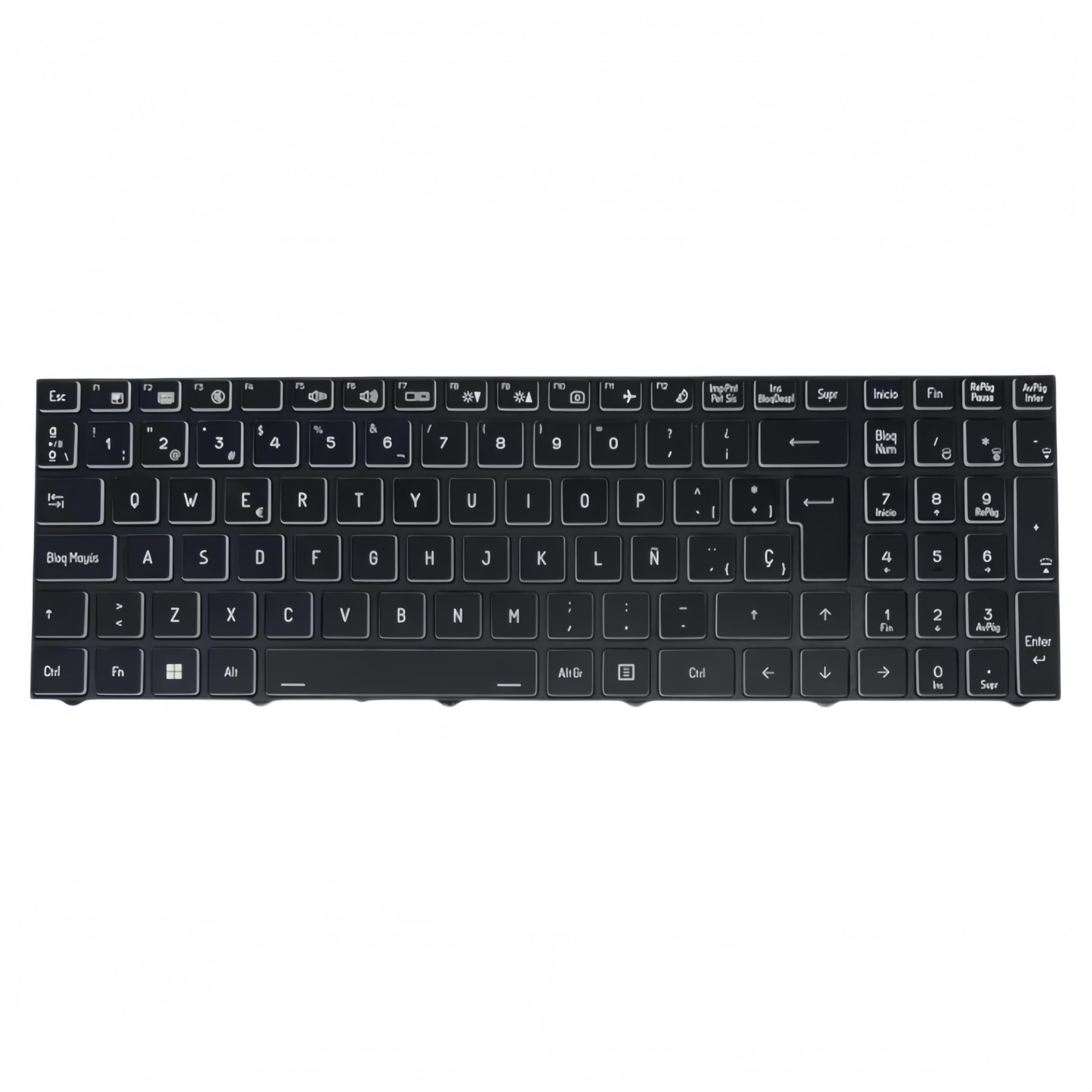 Teclado Thunderobot 911 S Core para solucionar teclas rotas con RGB en español 2