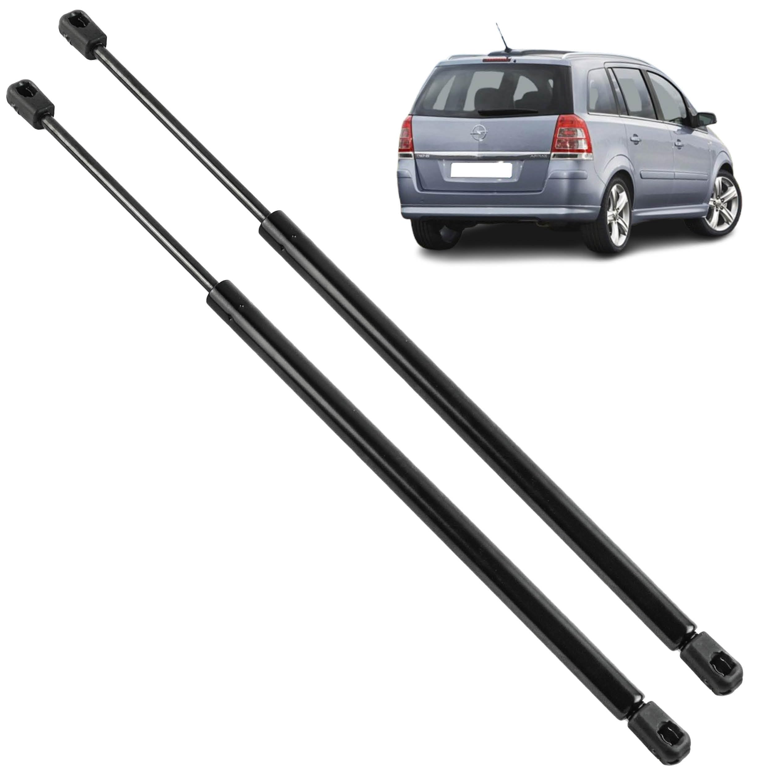 2 pistoncini portellone compatibile per Zafira B (2005-2014) ammortizzatori cofano posteriore. 13128759, 132759, 132749