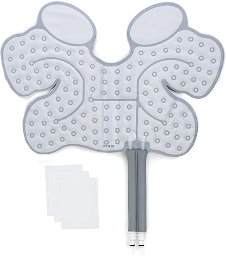 Ossur Cold Rush Cold Therapy Almohadilla para pies y tobillo Almohadilla ergonómica para dolor y hinchazón postoperatorios Funciona con máquinas