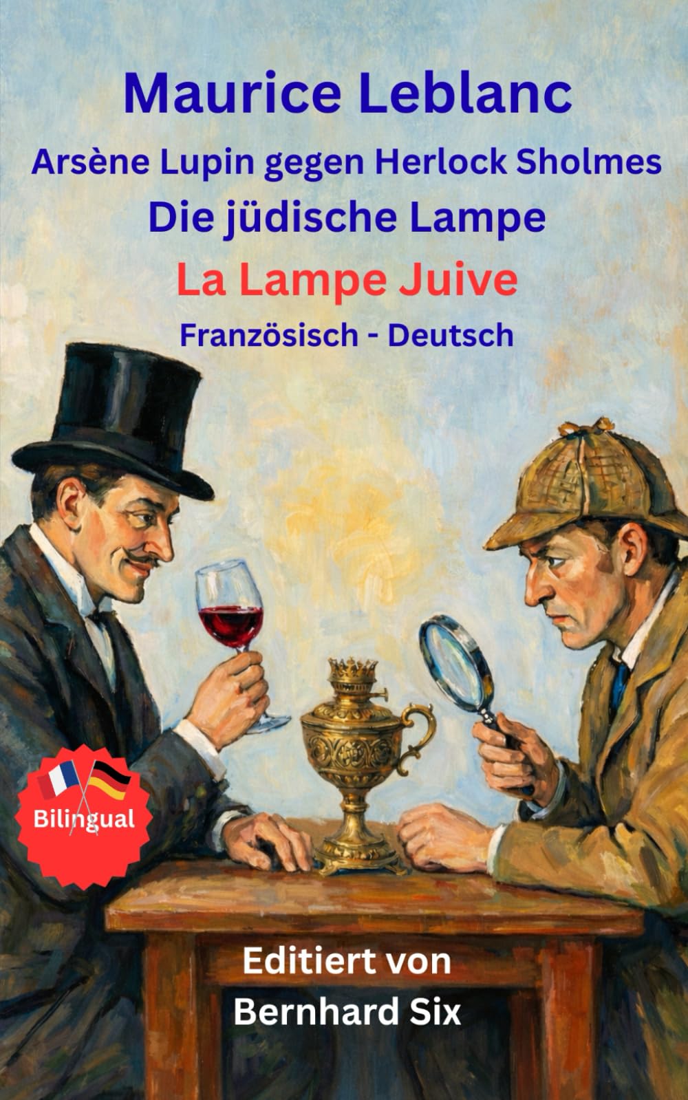 Maurice Leblanc, Arsène Lupin gegen Herlock Sholmes, Die jüdische Lampe - La Lampe Juive: Französisch - Deutsch