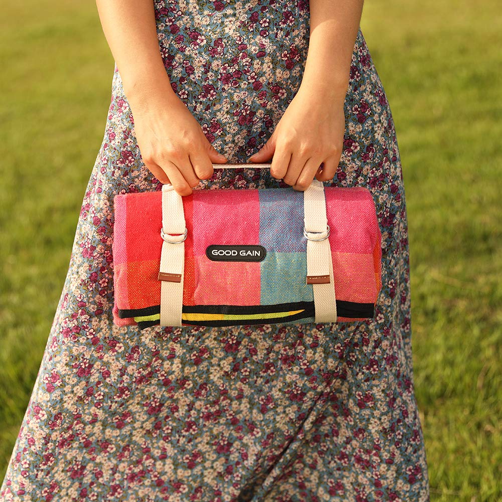 Tapis De Pique-nique Velor Simple Face, Tapis De Pique-nique Imperméable Et Résistant à L