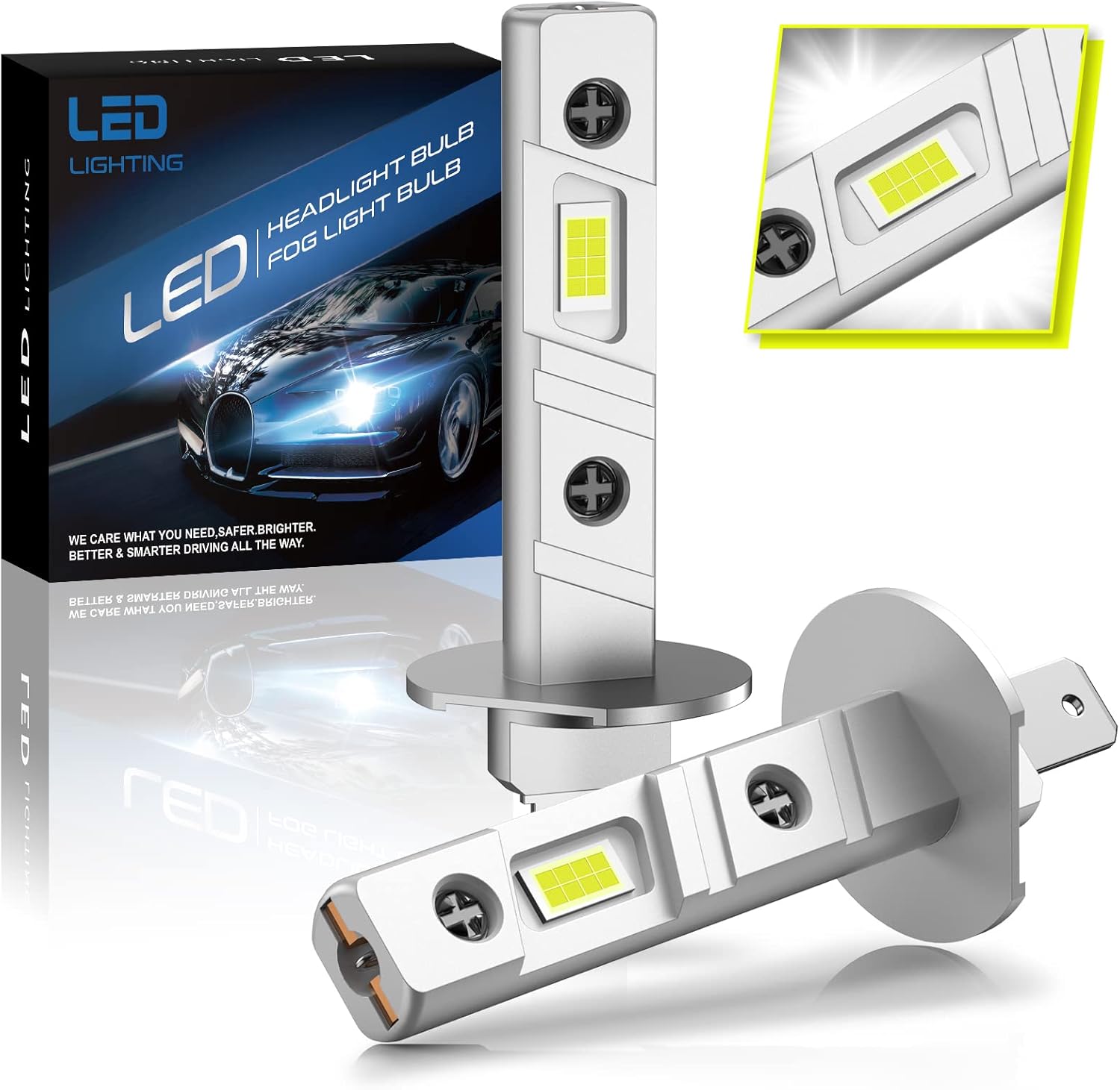 Kit Lampadine LED CanBus H6W Per Auto - Luce Bianca Senza Errori Per BMW F20 F30 - Foto 13
