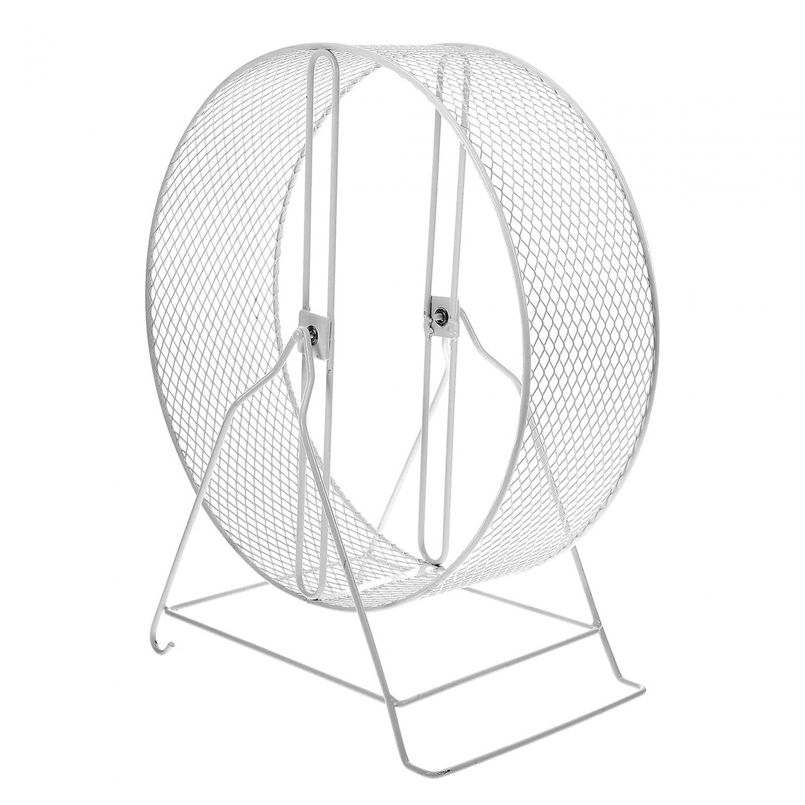 Roue d'exercice pour Hamster, Jouet, Activité, Silencieuse, Sport, Accessoire pour Animaux de Compagnie avec Support, Roue de Jogging, Roue D', Diamètre 32cm