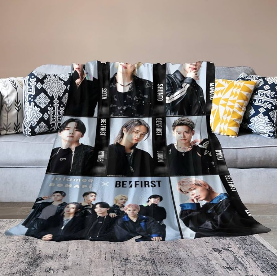 ビーファースト　クッション　ブランケット Amazon｜BE：FIRST ビーファースト 毛布 ブランケット 暖かい