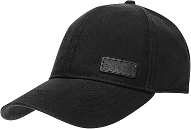 Firetrap Mens Canvas Cap Baseball Tonal 