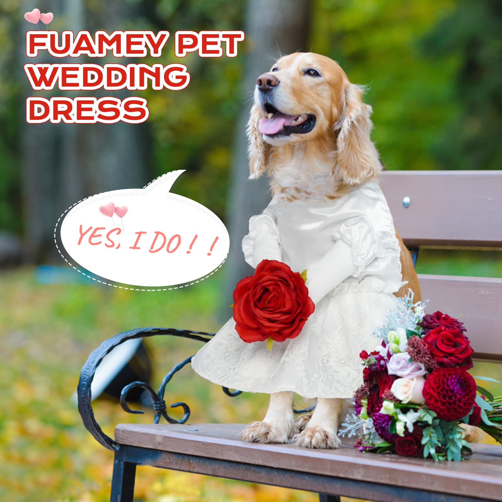 twist wrap bridesmaid dress Dog Bridesmaid Dress︱Female Dog Gown︱Aipaws – aipaws main image 0