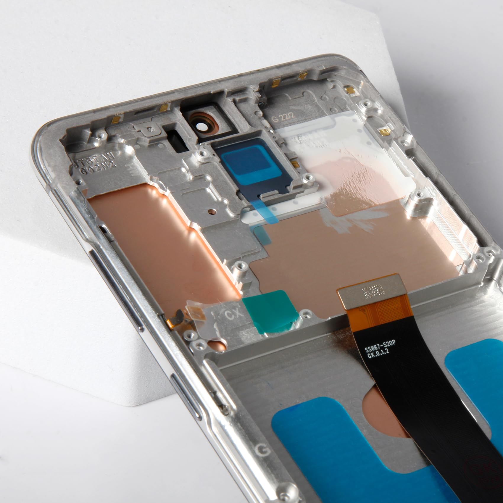 Amazon.com: Olivechard S20+ 5G OLED LCD Display +Cloud White Frame