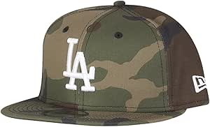 Casquette New Era 9Fifty Snapback - Los Angeles Dodgers Motif Wood Camo - Homme - Neuve Avec étiquettes
