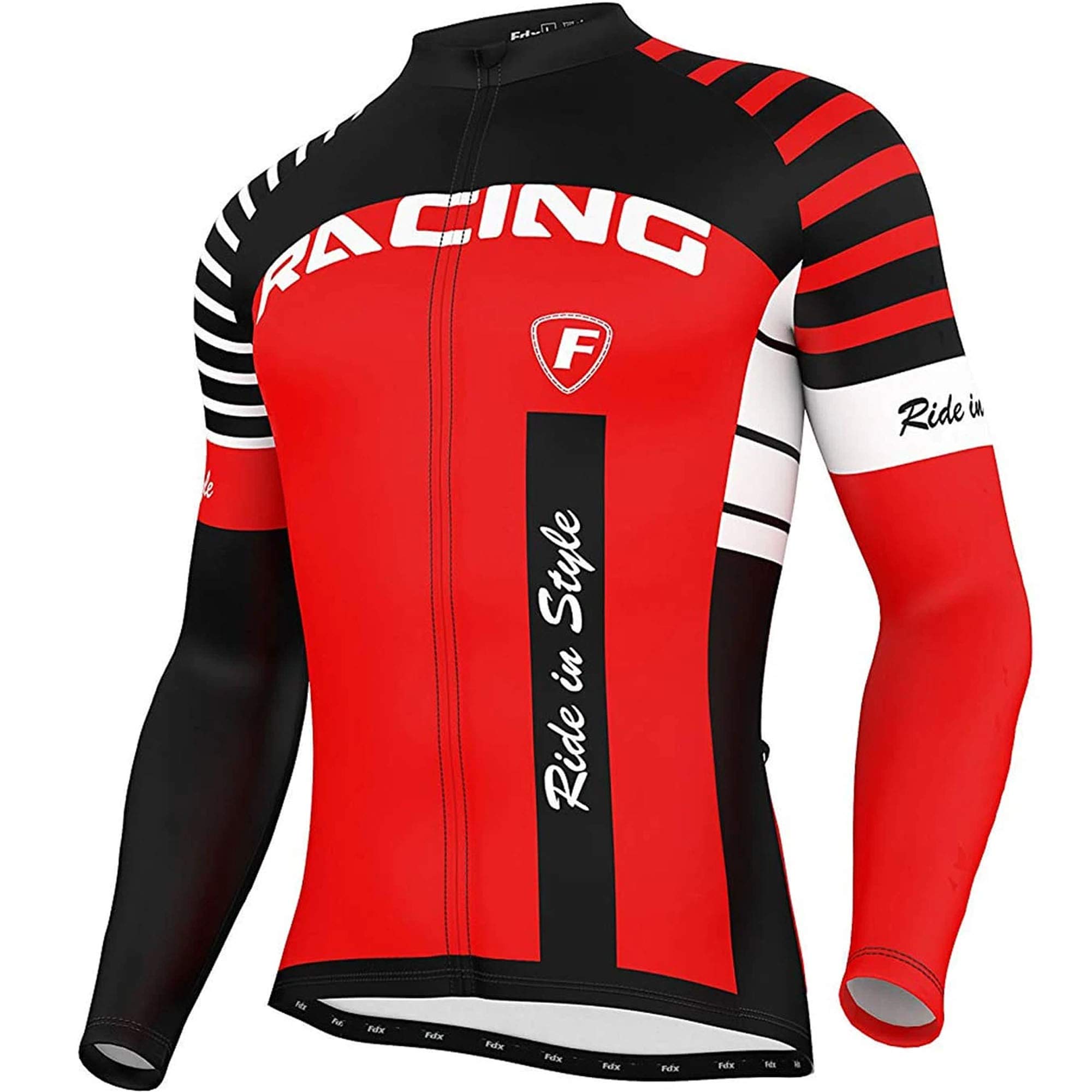 Fdxmen S Blaze Cycling Jersey Italian Roubaix Fabric Breathable