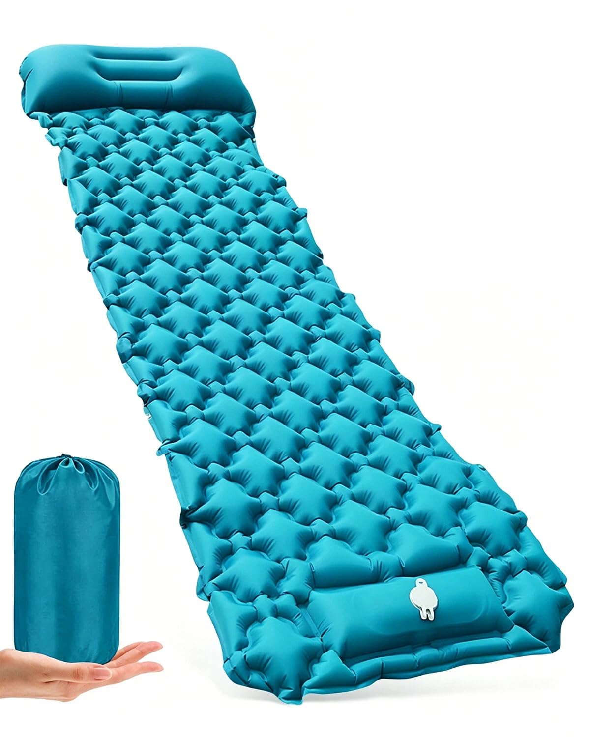 IEEILULU Matelas Camping Gonflable, Matelas Autogonflant avec Pompe à Air Électrique Portable, Matelas Camping Mousse Confortable avec Oreiller pour Extérieur Tente Randonnée (Vert Armée IEEILULU Matelas Camping Gonflable, Matelas Autogonflant avec Pompe à Air Électrique Portable, Matelas Camping Mousse Confortable avec Oreiller pour Extérieur Tente Randonnée (Vert Armée