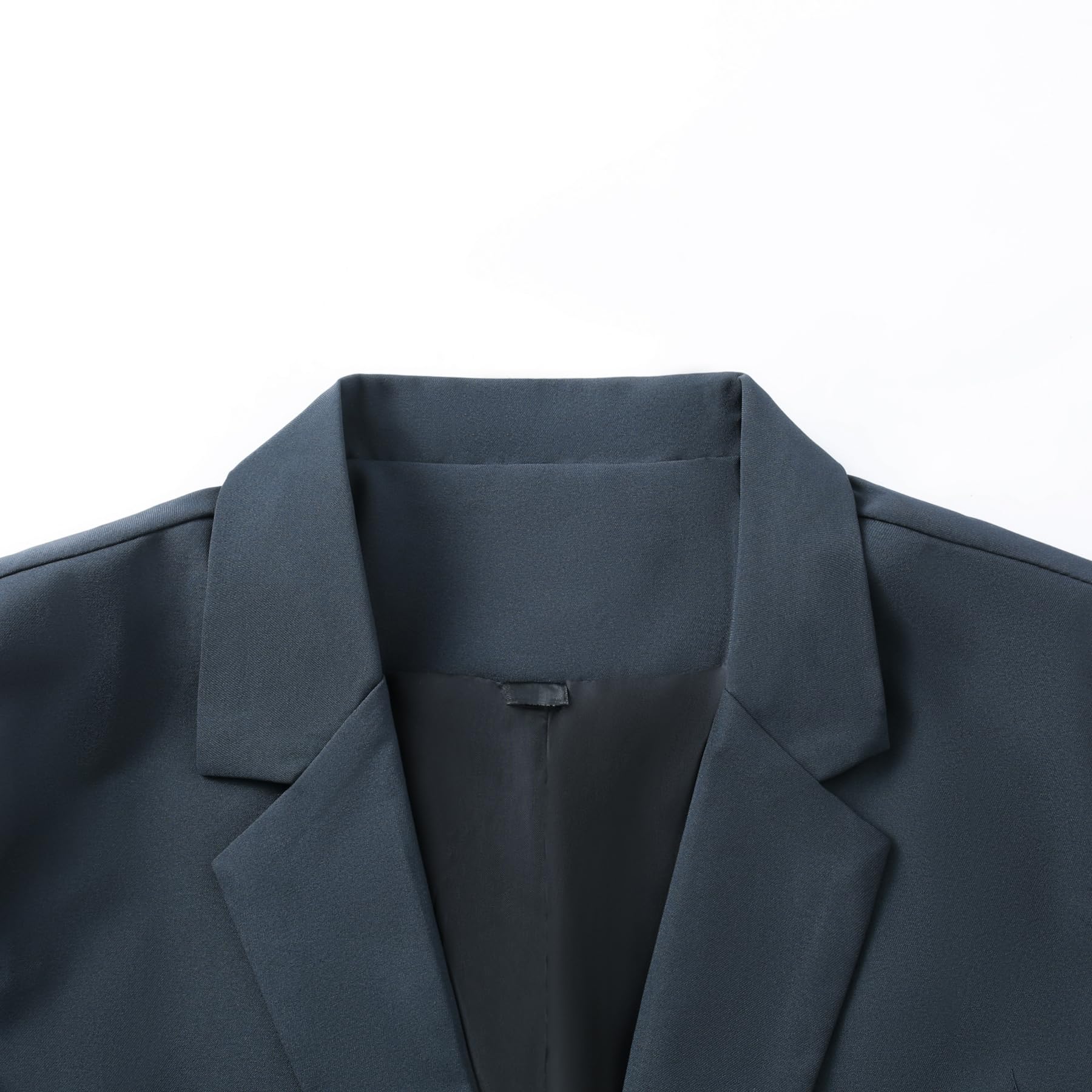 YFFUSHI Blazer Chaqueta Hombre Regular Fit Casual 1 Botón Solapas de Muesca Suave para Boda Uso Diario