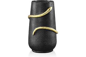 Bewitching Black Flower Vase: A Haunting Halloween Decor