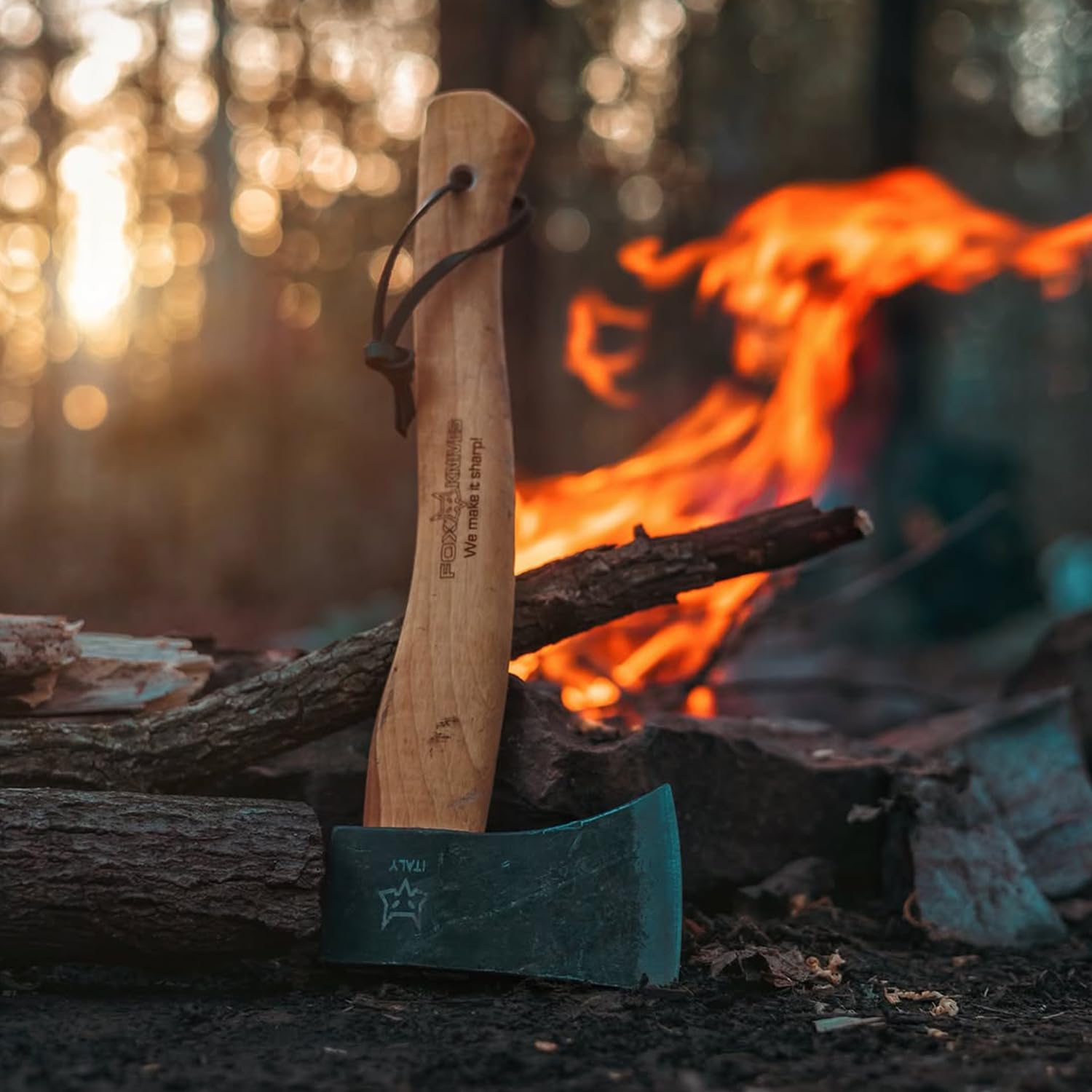 Amazon.com : Fox Knives Yankee Axe FX-FA700 Carbon Steel Blade 