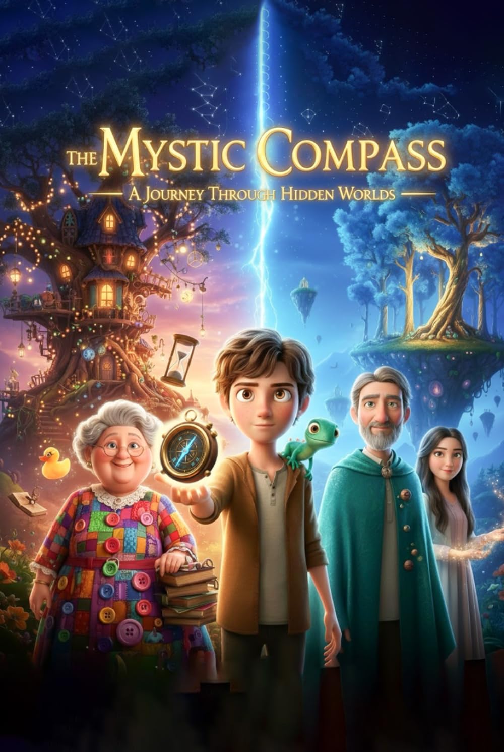 The Mystic Compass: A Journey Through Hidden Worlds
