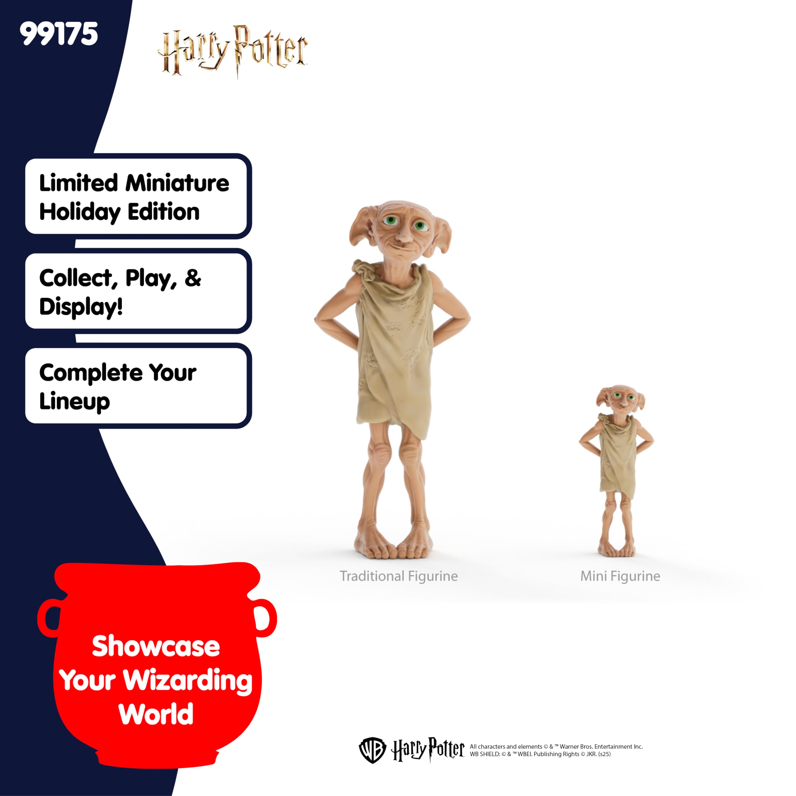 schleich HARRY POTTER calendario dell’Avvento 2025 – 99175 | personaggi da collezione e da gioco realistici | idea regalo per bambini dai 6 anni e fan | calendario natalizio con 24 sorprese