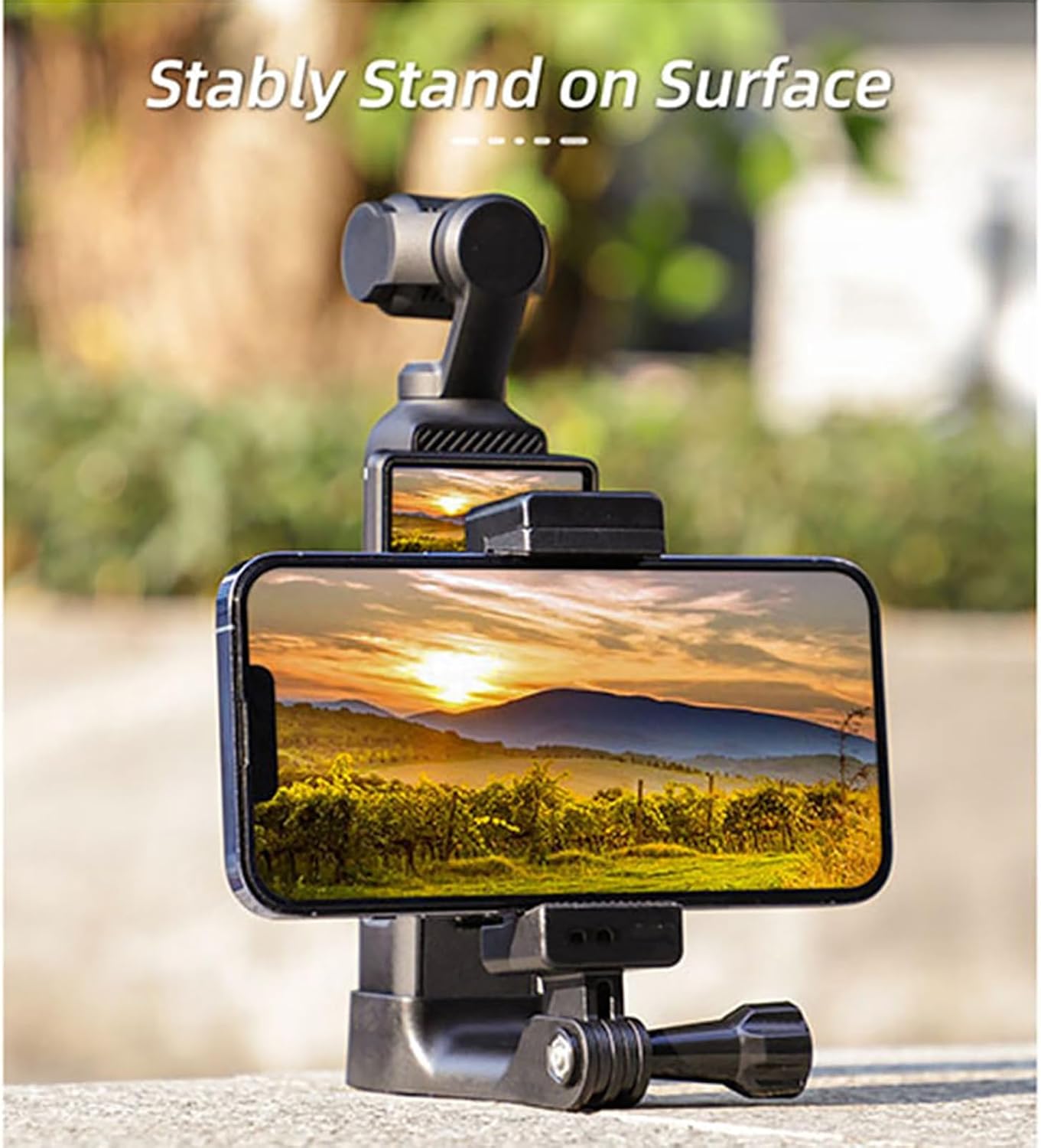 حامل جوال لدي جيه اي اوسمو بوكيت 3، دعامة امامية للهواتف الذكي... - view 3